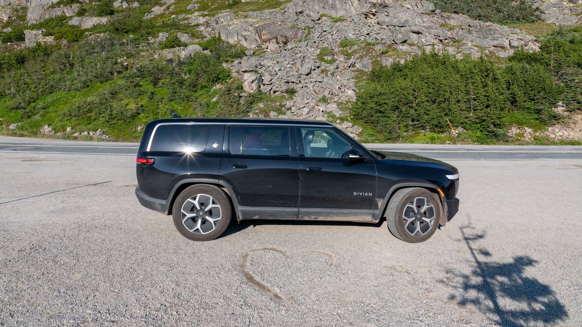 The Rivian R1S in Alaska