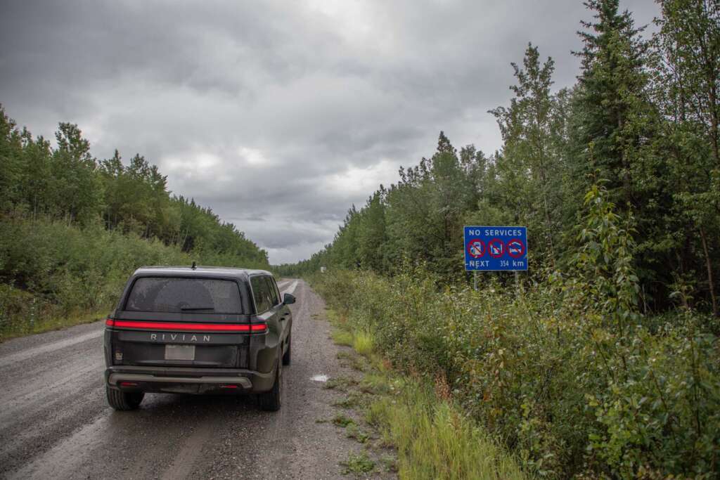 The Robert Campbell Highway in the Yukon Territory of Canada.